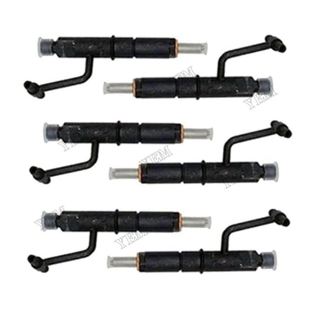 For Caterpillar CAT Engine 3046 Excavator 315 315B 6 PCS Fuel Injector 107-3648 106-8268 10R-7588 For Caterpillar