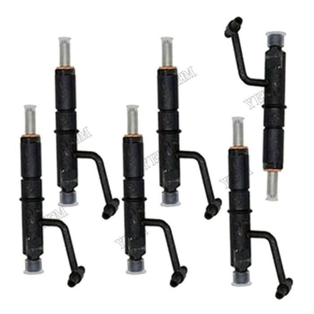 For Caterpillar CAT Engine 3046 Excavator 315 315B 6 PCS Fuel Injector 107-3648 106-8268 10R-7588 For Caterpillar
