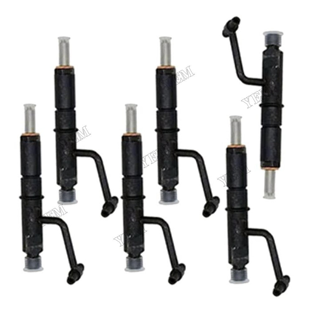 For Caterpillar CAT Engine 3046 Excavator 315 315B 6 PCS Fuel Injector 107-3648 106-8268 10R-7588 For Caterpillar