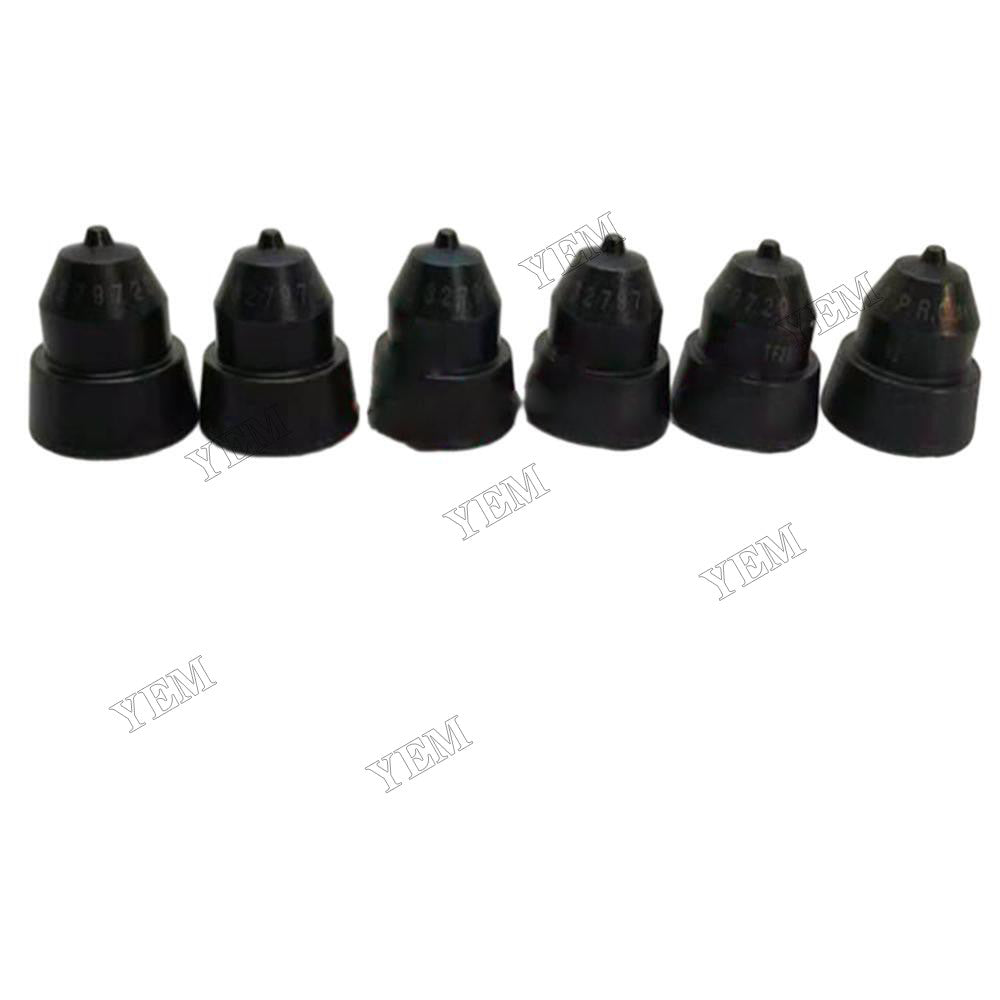 For Cummins Engine N14 M11 Dodge Ram 2500 3500 4500 5500 6 Pcs Injector Cone Sac Cup 3087649 For Cummins
