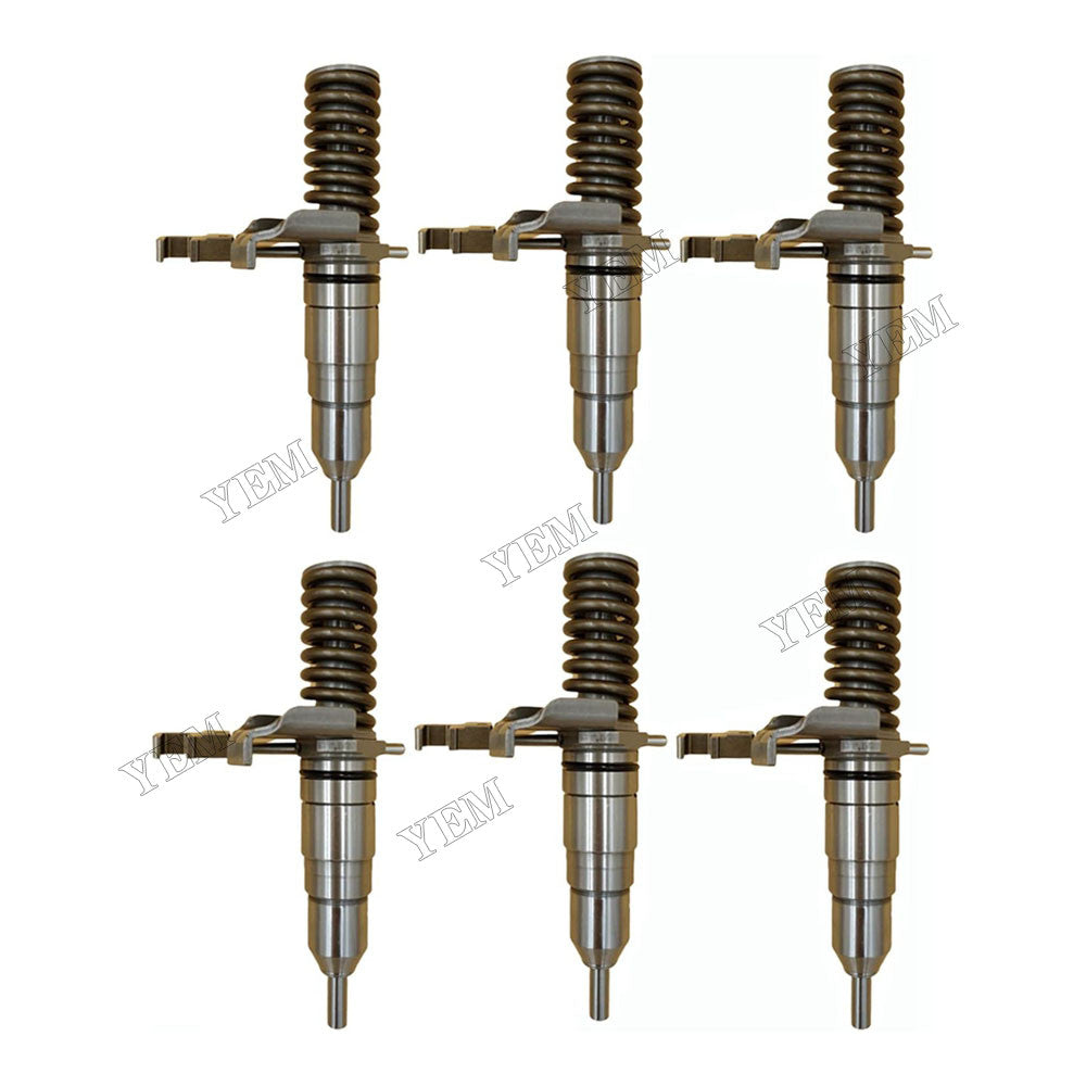 For Caterpillar CAT Engine 3606 3612 6 Pcs Fuel Injector 10R-1252 For Caterpillar