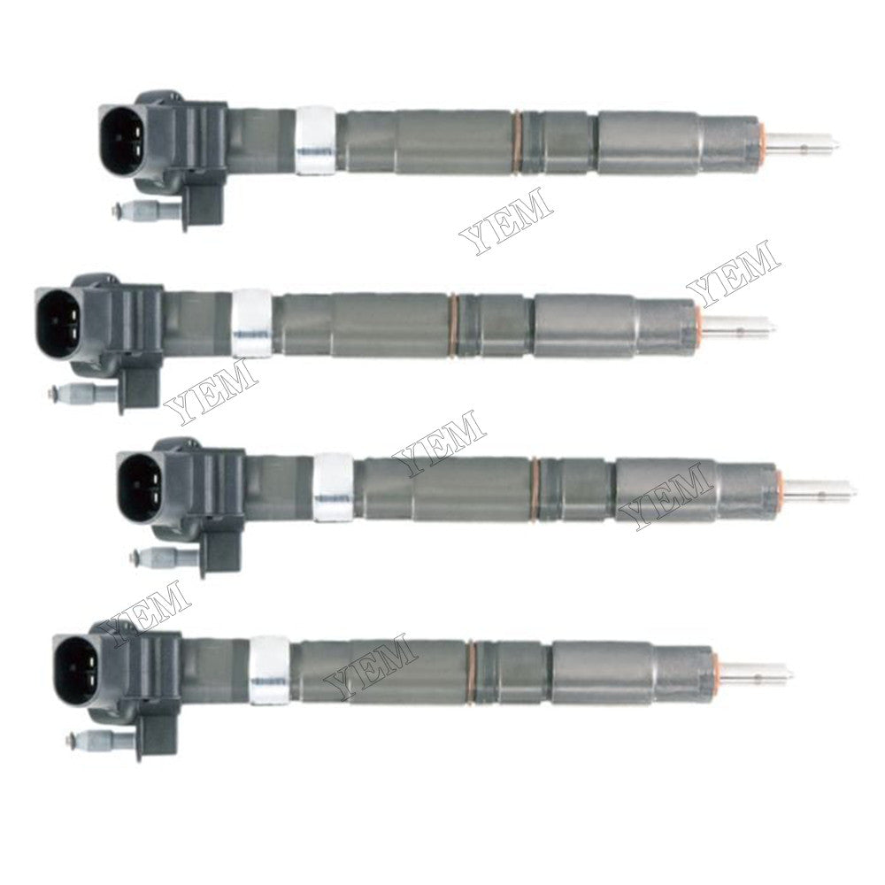 For Volkswagen VW T5 Amarok 2.0 TDI MULTIVAN 4 PCS Fuel Injector 445116034 03L130277C