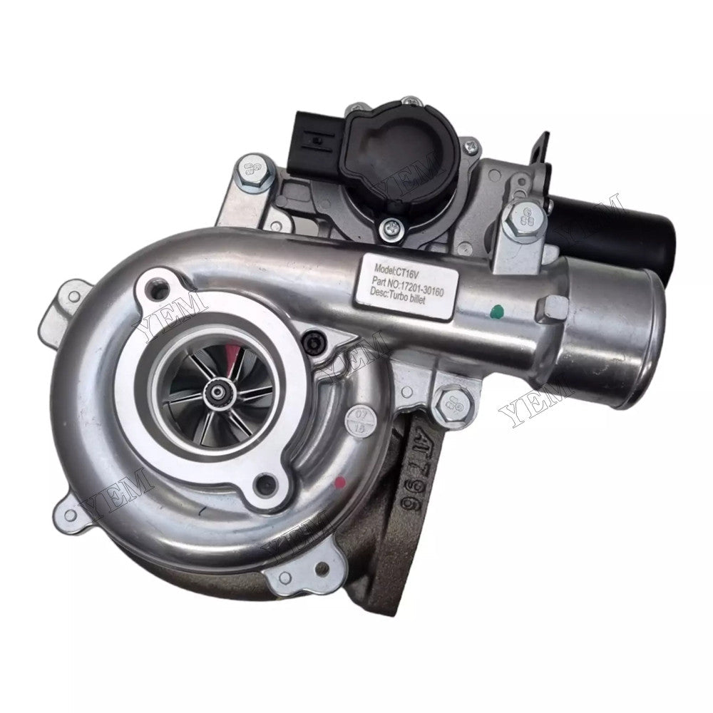 For Toyota Engine 1KD-FTV KZN130 Hilux SW4 Land Cruiser Turbo CT16V Turbocharger 17201-30160 For Toyota