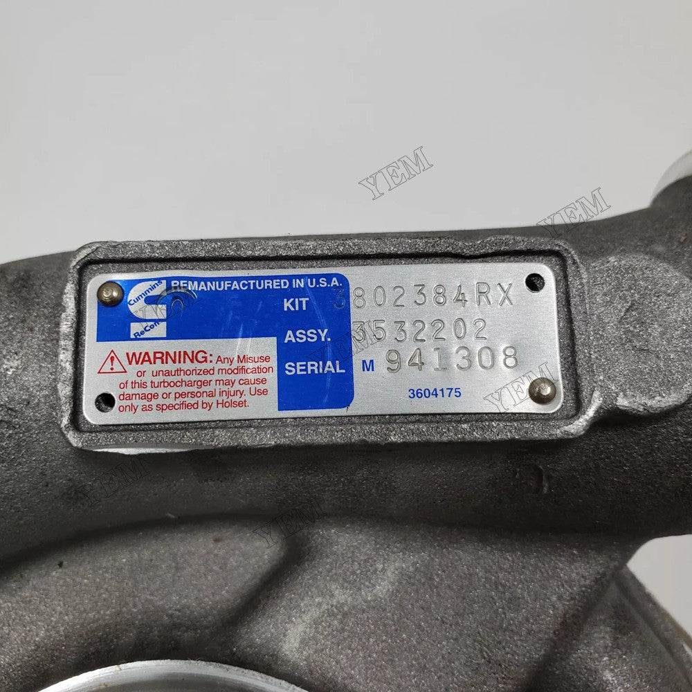 For Cummins Engine 4BTAA 4BTA 4BT 3.9L Turbo H1C Turbocharger 3532202 3535118 3532202 For Cummins