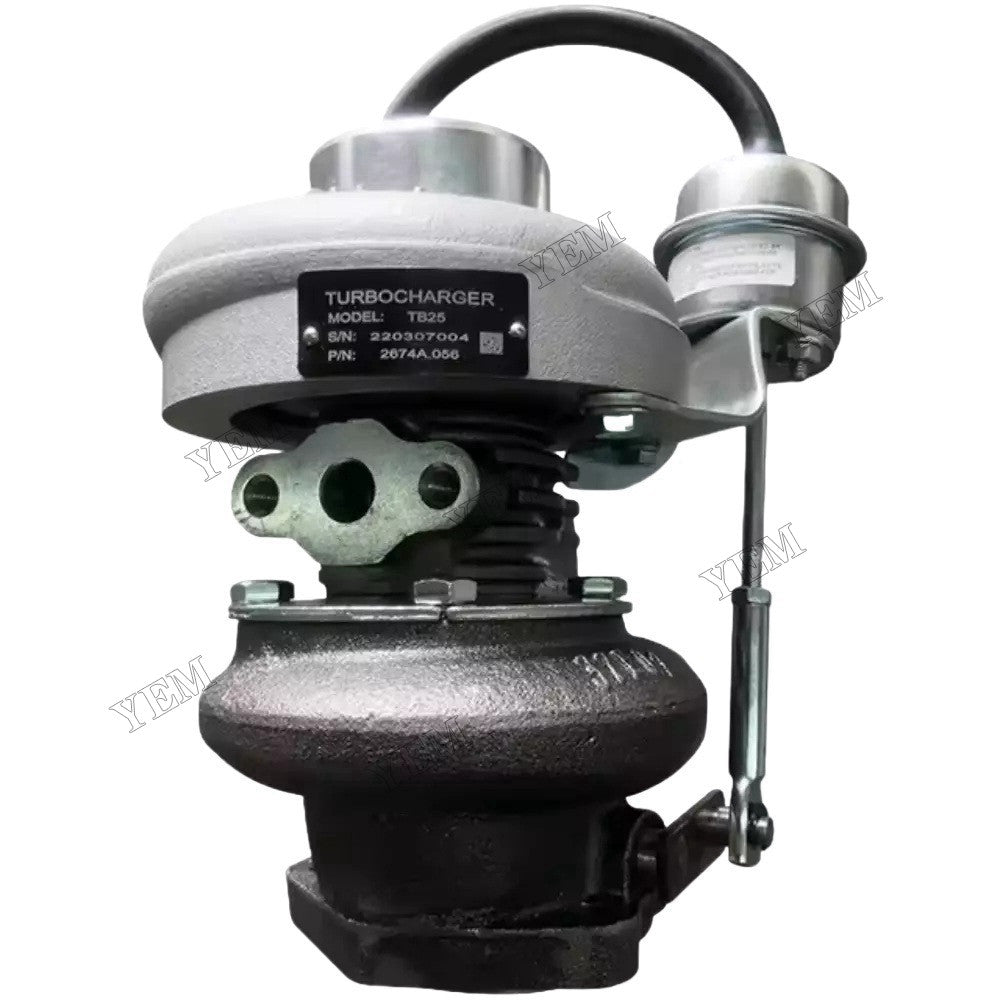 For Perkins 1004-4T 135Ti Volvo TD40QC Engine Turbo TB2565 Turbocharger 2674A056 For Perkins