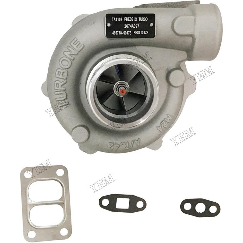 For Perkins Engine C4.236 C4-236 Caterpillar CAT Excavator 301.6C 301.8C Turbo TA3107 Turbocharger 2674397 For Perkins