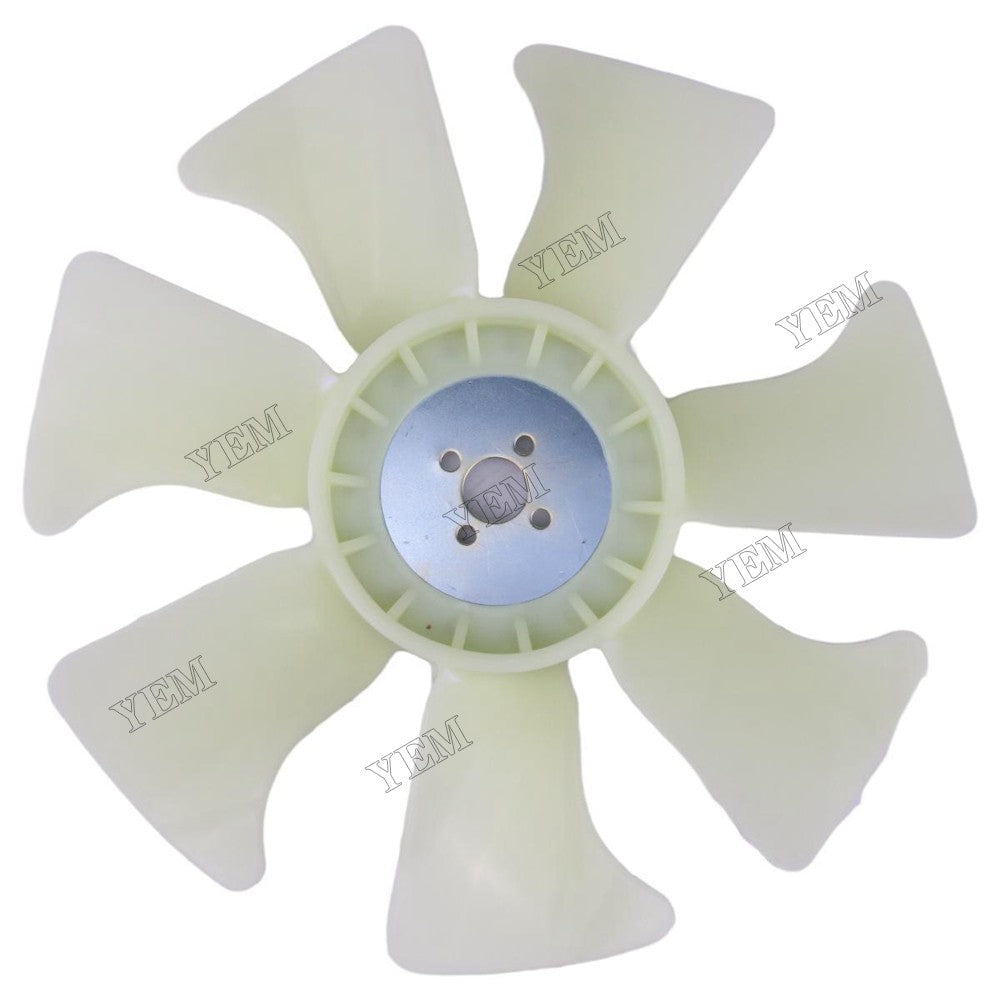 For Yanmar Engine 3TNE84 3TNV88 4TNE84 4TNE88 4TNV88 3TNV84T CASE Excavator CX33C CX37C Cooling Fan 121267-44741 For Yanmar