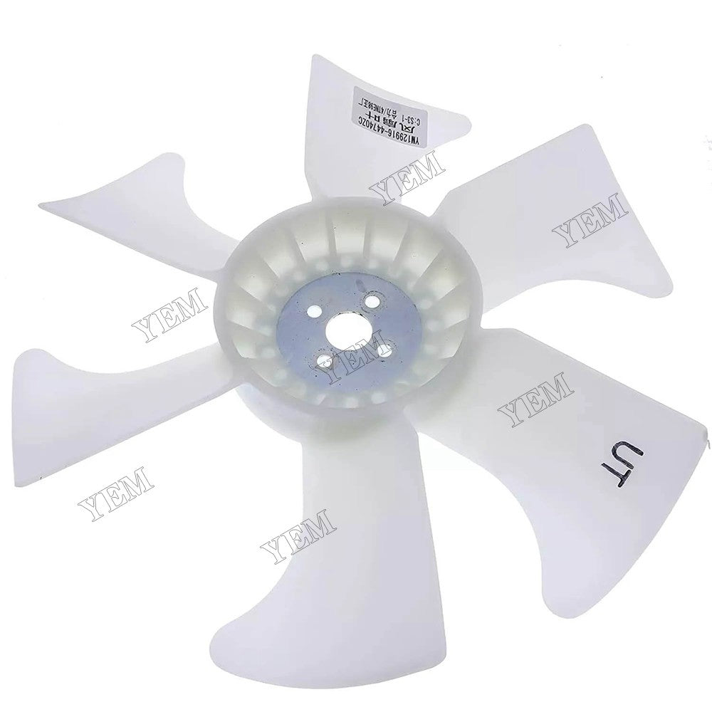 For Yanmar Engine 4TNV88 4TNV88C 4TNV94L 4TNV98 4TNV98T Trator 1185 Hitachi Excavator ZX48U-3F ZX50U-3F ZX52U-3F Cooling Fan Blade 129907-44740 For Yanmar