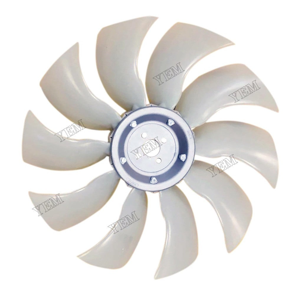 For Komatsu PC95R-2 PC110R-1 PW95R-2 PW110R-1 Excavator Fan YM123945-44750 For Komatsu
