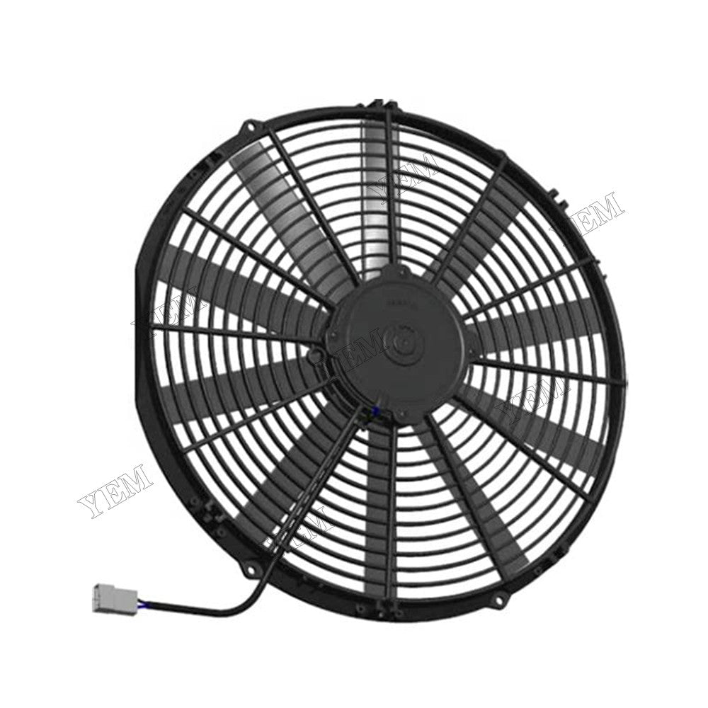 For Spal Pusher Fan 30102048 VA18-AP71/LL-42S 16In High Performance Curved Blade 1959CFM