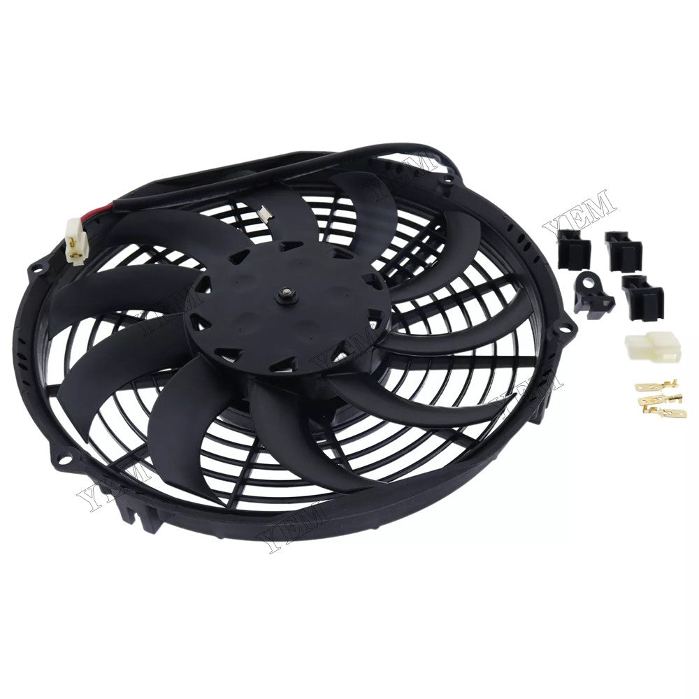 For Spal 749 CFM 10 Low Profile Electric Fan 30100360 VA11-AP8/C-29A For Spal