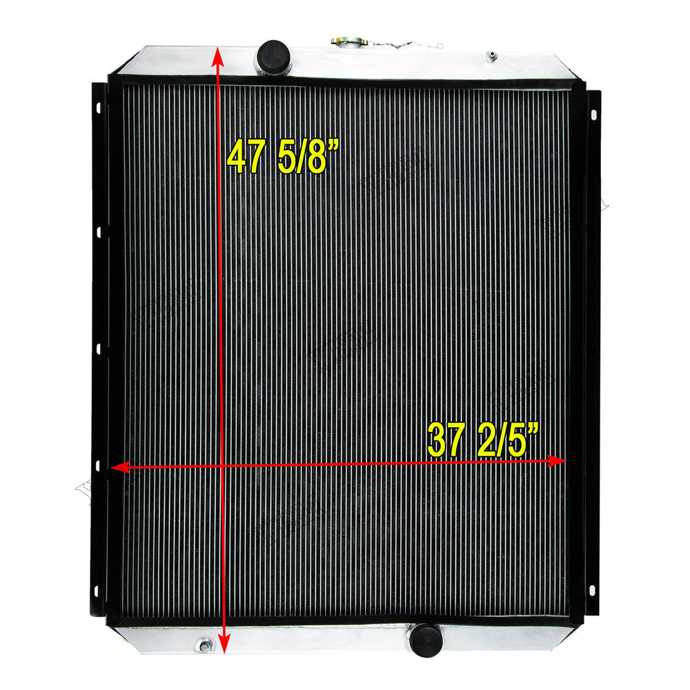 For Komatsu Excavator PC450-6 PC400-6 Water Tank Radiator 208-03-61350 208-03-61850