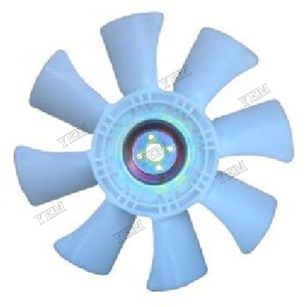 For Mitsubishi S4F S4K 4M40 Engine Kato HD250 Caterpillar CAT E110 E310 Excavator 4 Hoses 8 Blades Fan 30648-50500 For Mitsubishi