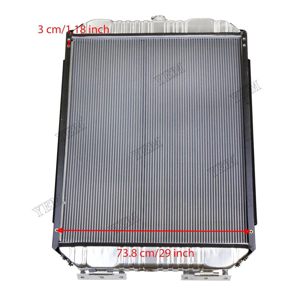 For Hyundai Excavator R170W-7 R180W-7 Water Tank Radiator 11N5-40021 For Hyundai