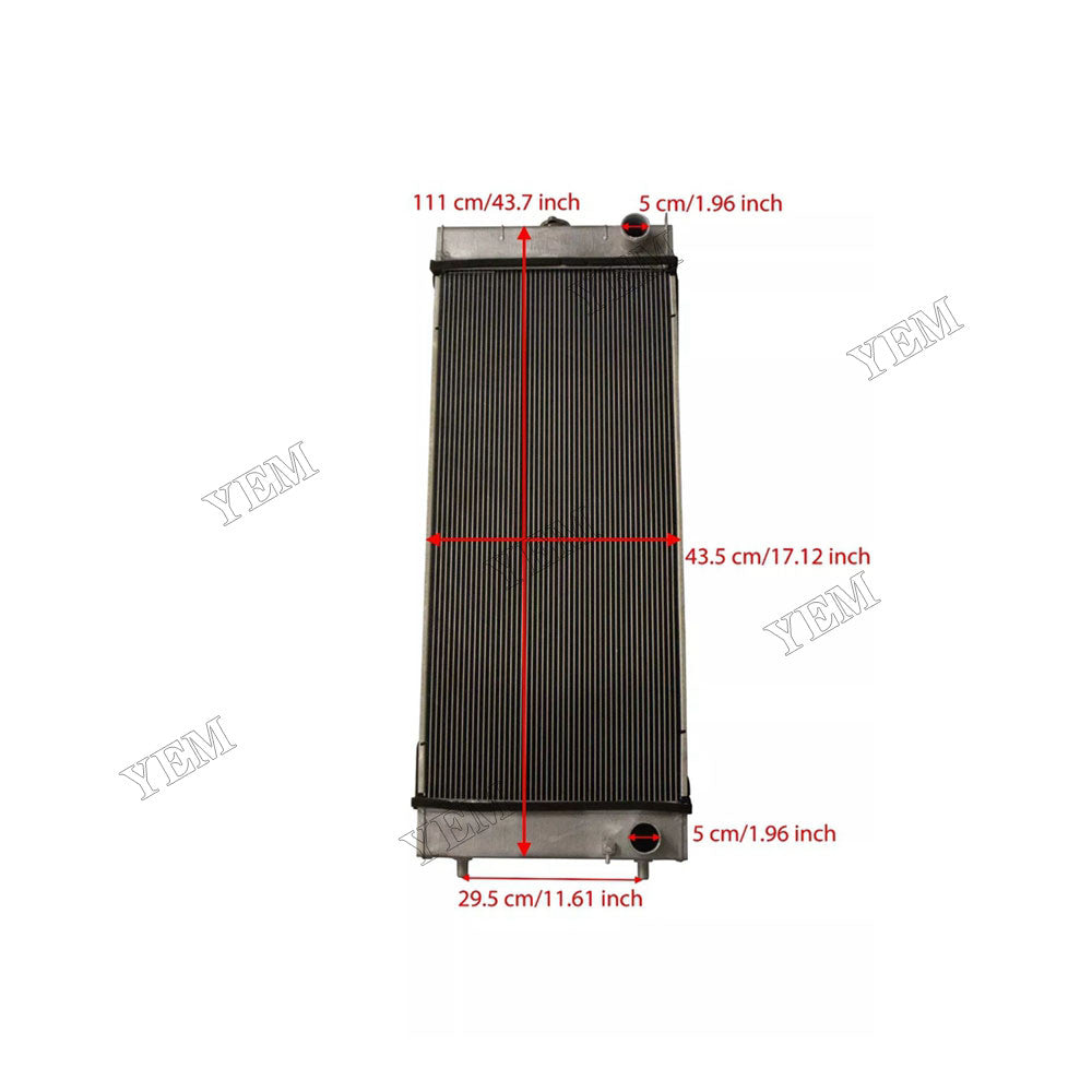 For Komatsu Excavator PC138US-10 Water Tank Radiator 22B-03-31411 For Komatsu