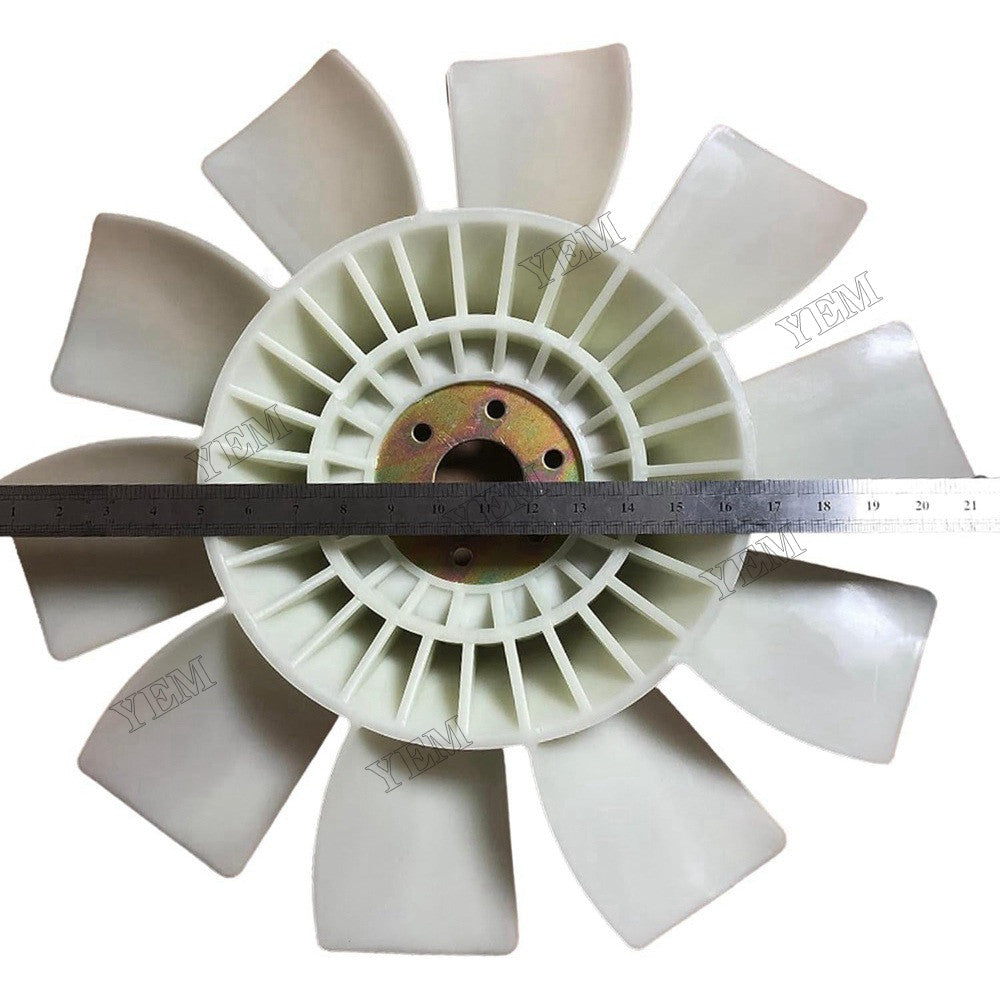For Komatsu Engine 4D102E-1B 4D102E-1C 4D95LE-2A S4D95LE-3A-2 Excavator PC88MR-8 PW98MR-8 Fan Blade 600-625-7520