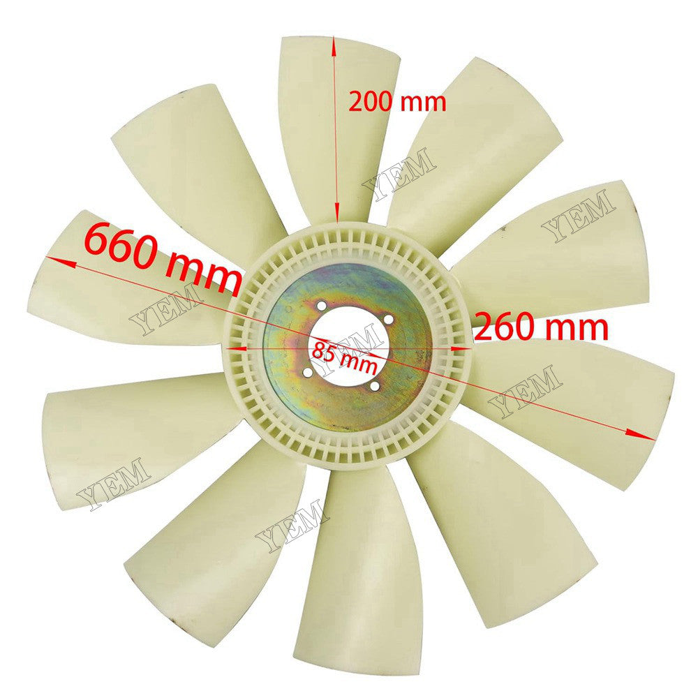 For Cummins Engine 4BT 6BT 6BT5.9 ISB ISF QSB Fan 4939969 For Cummins