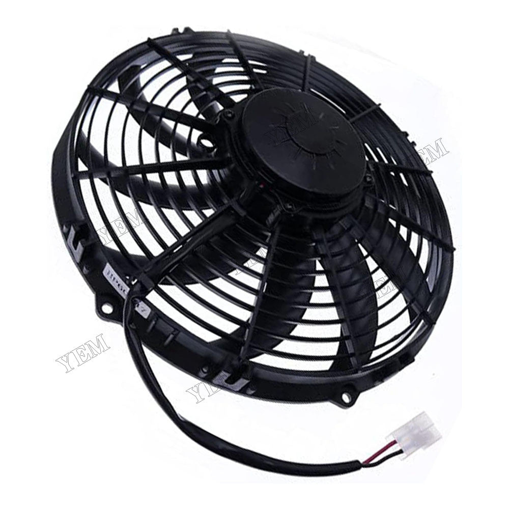 For Spal 12 Curved Blade Puller Fan 30100468 VA10-BP10/C-61A For Spal