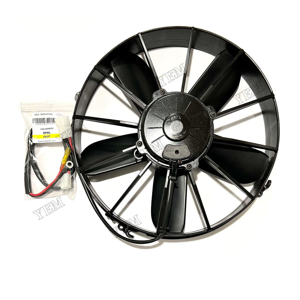 For Spal  30102025 VA01-AP70/LL-36S Automotive Paddle Blade 12 Fan Pusher