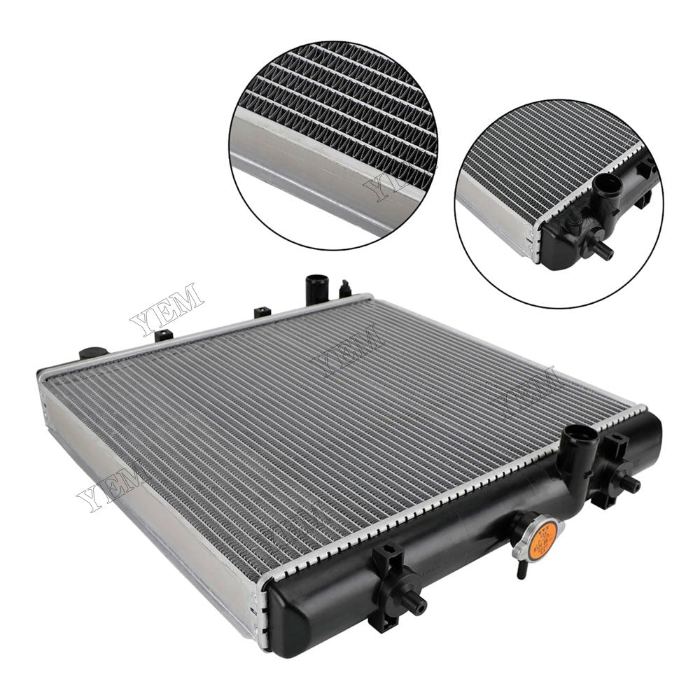 For Kubota Tractor M5040DT M5140F M5660SUH M6040DT M6060HD M7040DT M7060HD Radiator 3C001-17100