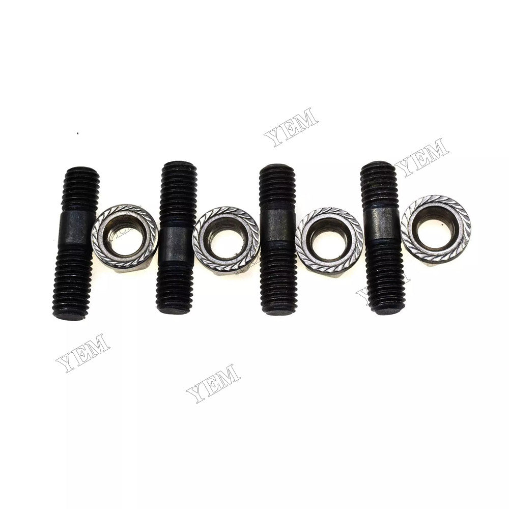 For Dodge Cummins Engine 4BT 6BT 6CT Ram Pickup Truck D250 D350 W250 W350 2500 3500 Turbo Mounting Studs & Nuts 3818823 3818824 For Cummins