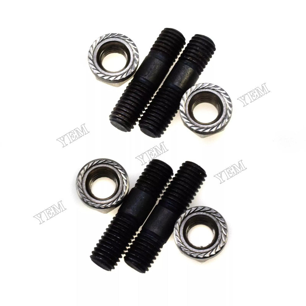 For Dodge Cummins Engine 4BT 6BT 6CT Ram Pickup Truck D250 D350 W250 W350 2500 3500 Turbo Mounting Studs & Nuts 3818823 3818824 For Cummins