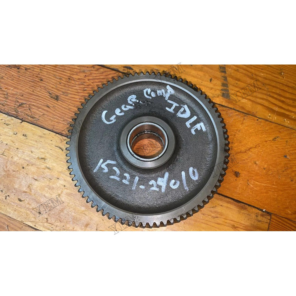 For Kubota Engine D1403 Excavator KX121-3ST KX161-3ST KX91-3S2 U35-S2 U45ST Idler Gear 15221-24010 15221-24014 For Kubota