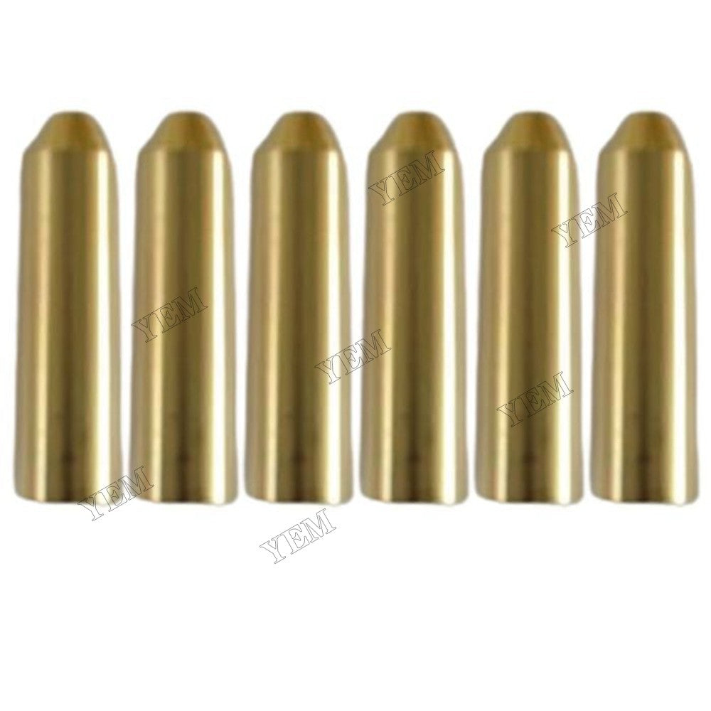 For Komatsu Engine 6D170 Loader WA600-1L WA700-1L WA700-3L 6 Pcs Fuel Injector Sleeve 6162-13-1130 For Komatsu