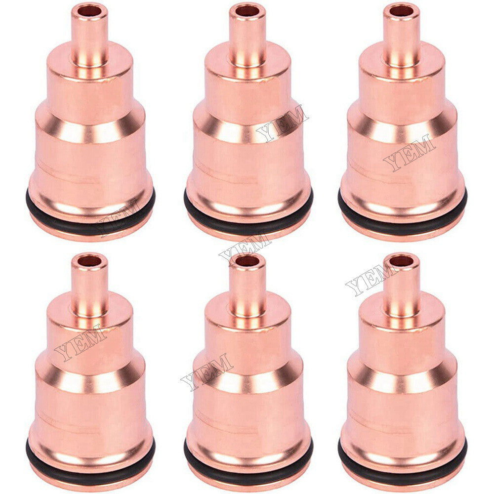 For Volvo Engine D9 D9B D12D TAD1150VE D13A Excavator EC330B EC360C 6 Pcs Fuel Injector Sleeve 85104134 For Volvo