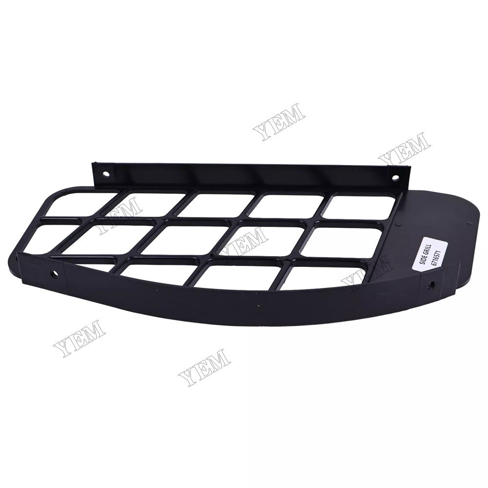 For Bobcat Skid Steer Loader 853 863 864 S130 S150 S160 S175 Side Grill Air Discharge Louver Plastic 6716571 & 6716573 For Bobcat