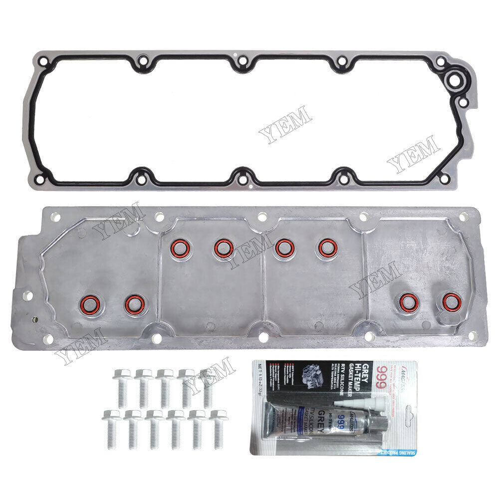 For Cadillac Chevrolet GMC Hummer LS2 LS3 LS7 4.8L 5.3L 6.0L 6.2L 7.0L Valley Cover With Gasket 12598832 For Chevrolet