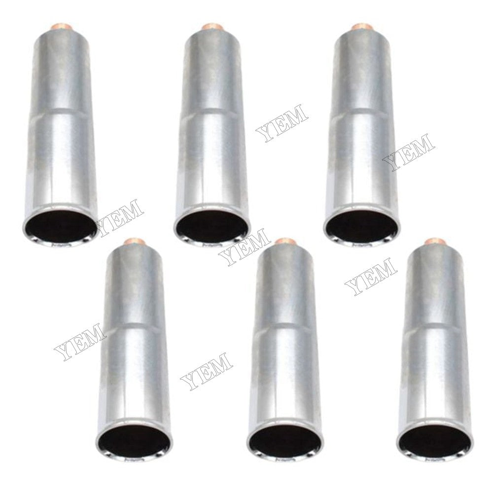 For Hino Engine E13C Truck 700 Series 6 Pcs Fuel Injector Sleeve S1117-61180 For Hino