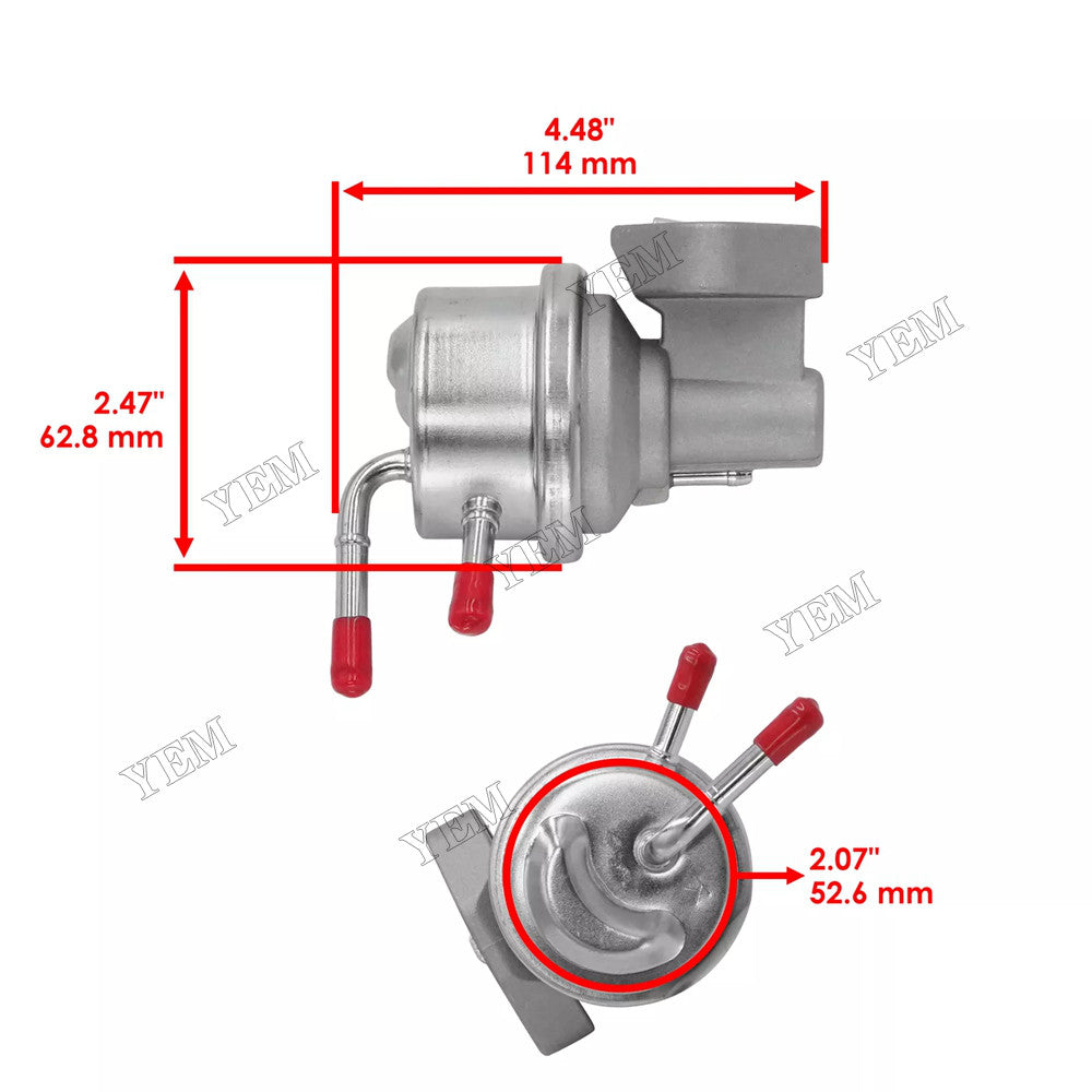 For Kawasaki Engine FD440V FD501C FD501V FD590V FD611V John Deere GX345 LX178 LX188 LX279 Cub Cadet G1548 H1536 Z54L Fuel Lift Pump 99916-2164 For John Deere