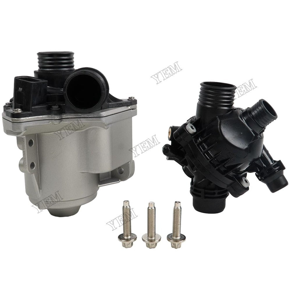 For BMW E60 E82 E88 E92 335i 535i Engine N55 B30 A Water Pump With Thermostat A2C59514607 For BMW