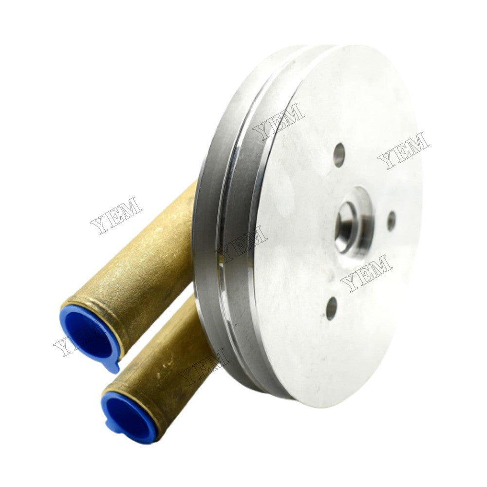 For Volvo Penta Engine 4.3L 5.0L 5.7L Double V Belt Pulley Sea Water Pump 21214596 3858229 For Volvo