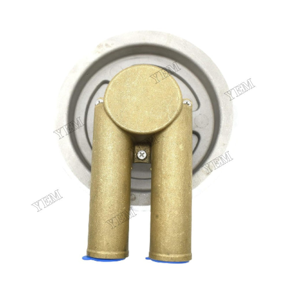 For Volvo Penta Engine 4.3L 5.0L 5.7L Double V Belt Pulley Sea Water Pump 21214596 3858229 For Volvo