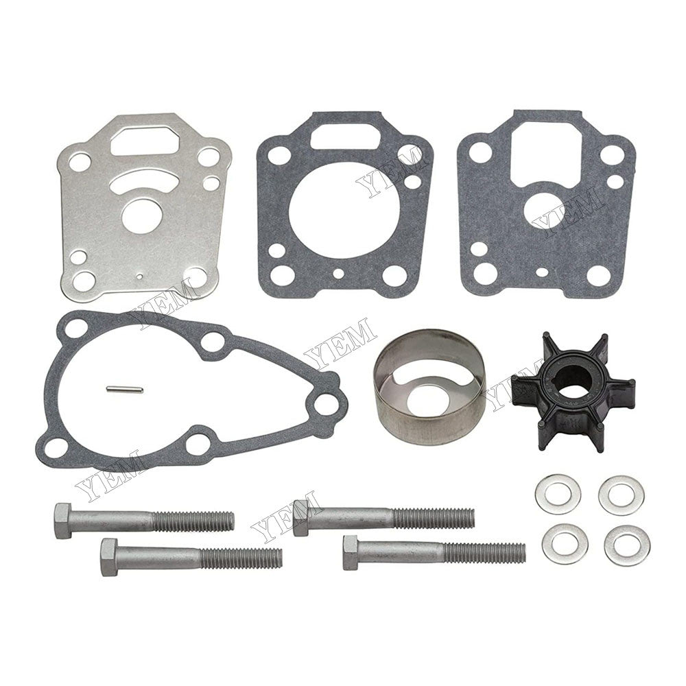 For Nissan Tohatsu Mercury Outboard 4HP 5HP 6HP Water Pump Impeller Repair Kit 369-87322-1 For Nissan