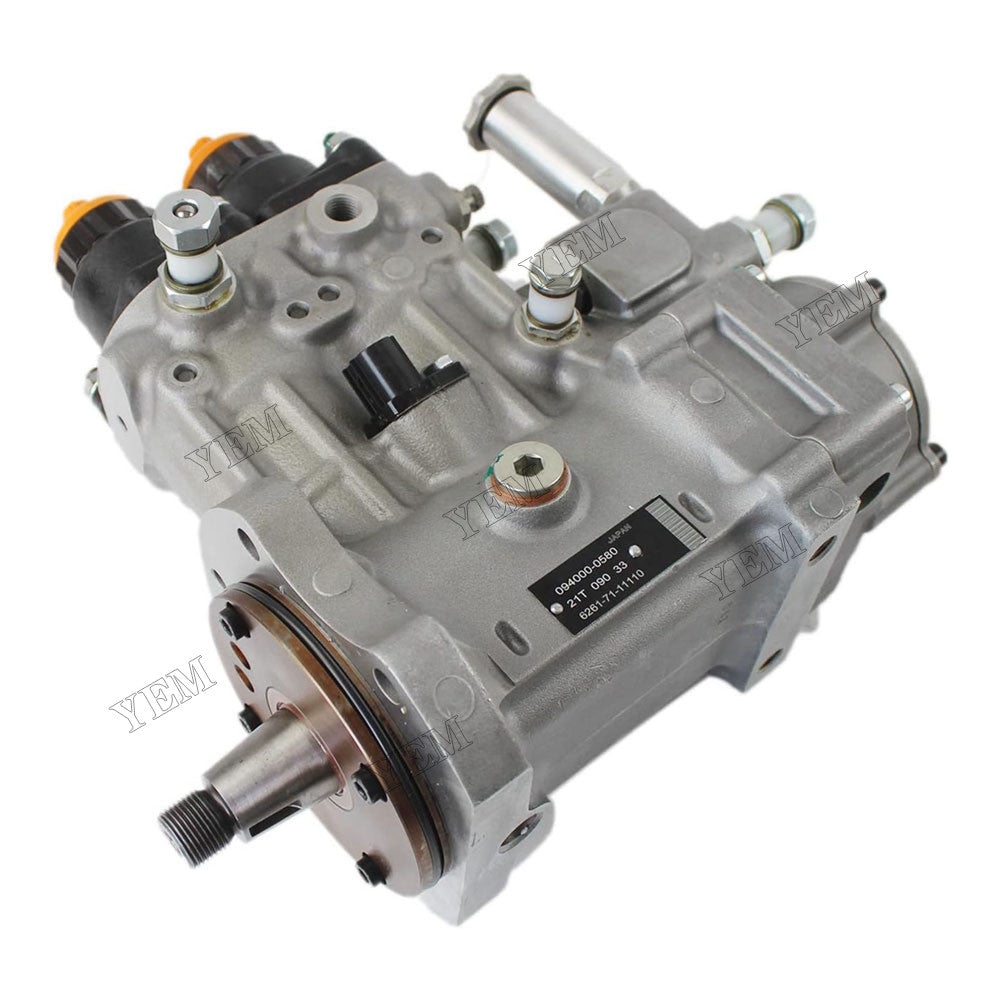 For Komatsu Engine SAA6D140E Wheel Loader WA500-6 Dump Truck HD325-7 HD405-7 Fuel Injection Pump 6261-71-1110 For Komatsu