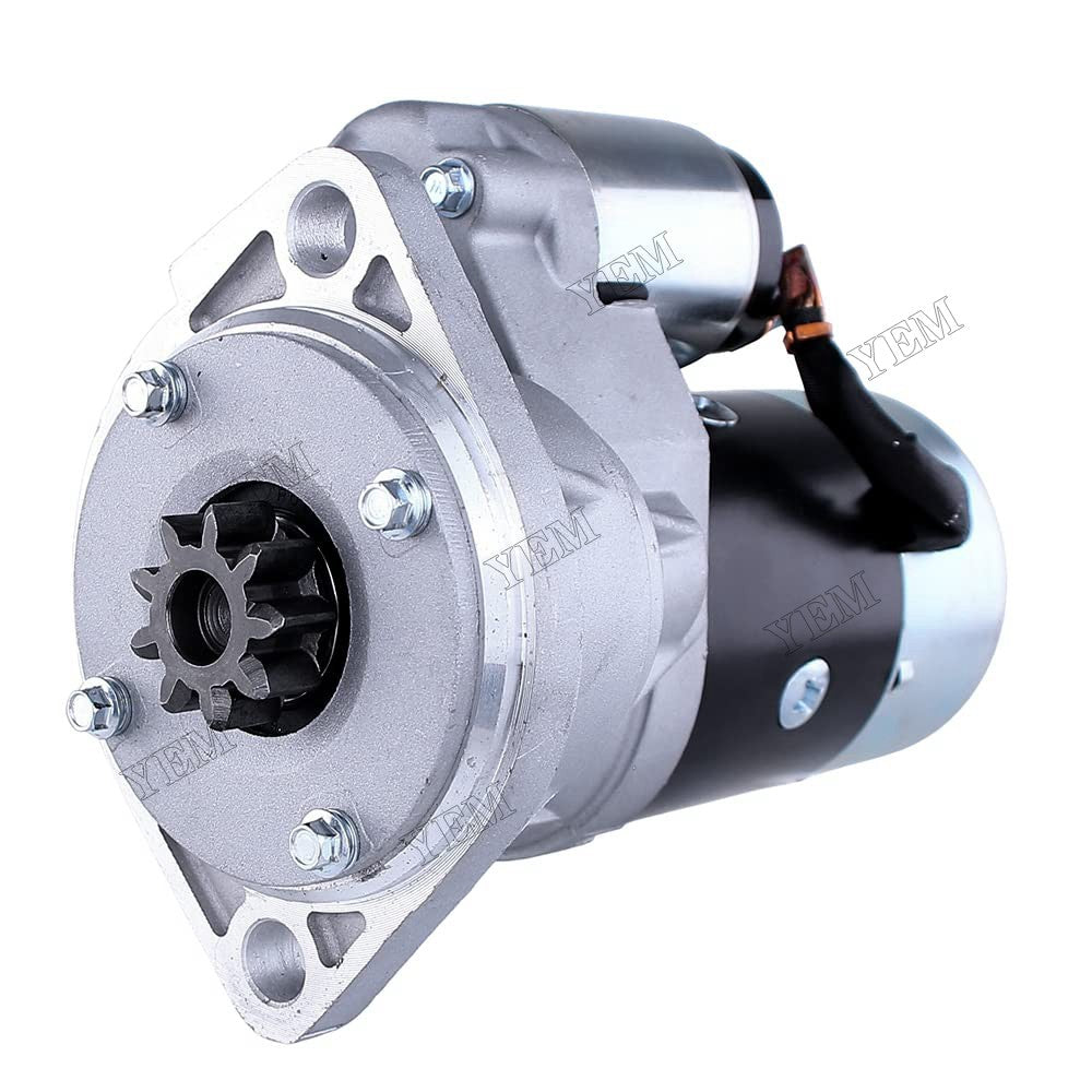 For Hitachi Excavator ZX60USB-3F ZX65USB-3F Yanmar Engine 4TNE94 4TNV98 4TNV98T 4TNV106 Starter Motor S14-102 129940-77010 For Yanmar