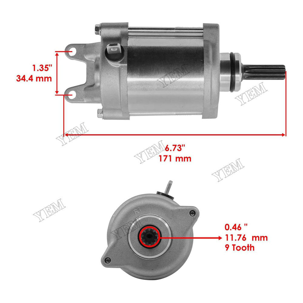 For Suzuki Motorcycle GSXR1000 GSX-R1000 Starter Motor 31100-47H00 For Suzuki