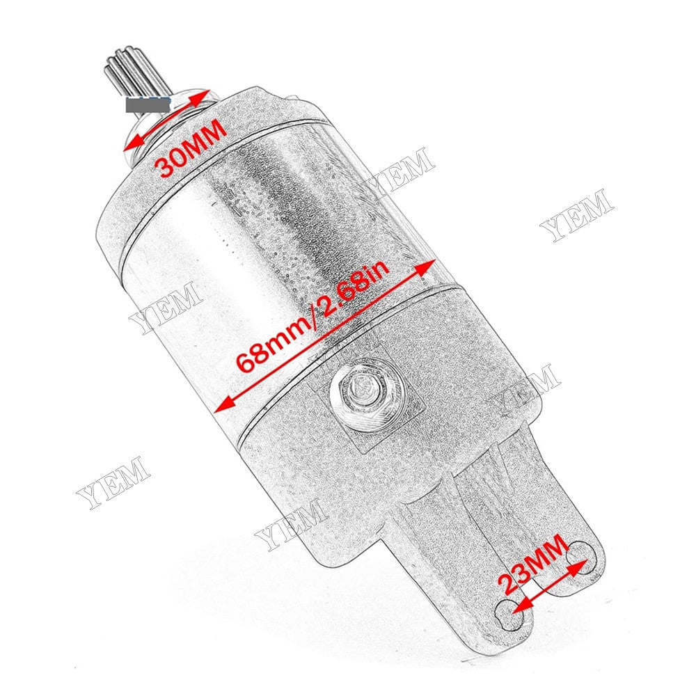 For KTM Motorcycle 400EGS 400RXC 450MXC 450SXF 625SMC 660Rally Starter Motor 58440001000 YEMPARTS