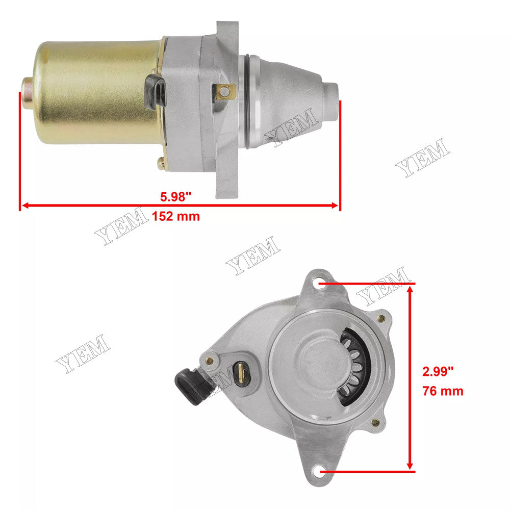 For Kawasaki KFX80 Suzuki LT80 Quadsport 80 Quadrunner ATV Starter Motor 21163-S003 For Kawasaki