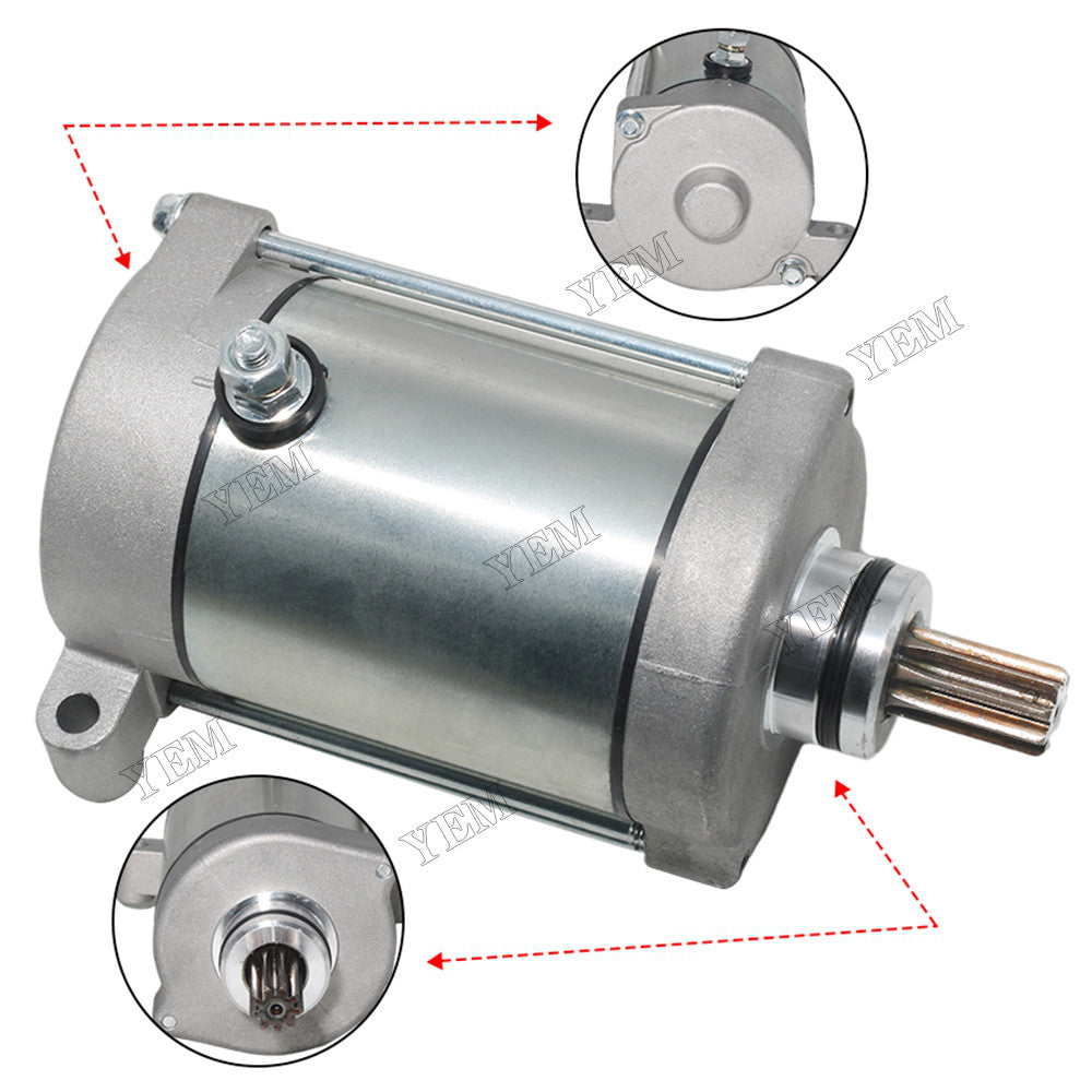 For Yamaha ATV YFM700 YFM700R YFM700RSE Starter Motor 2MB-H1890-00-00 1S3-81890-00-00 For Yamaha