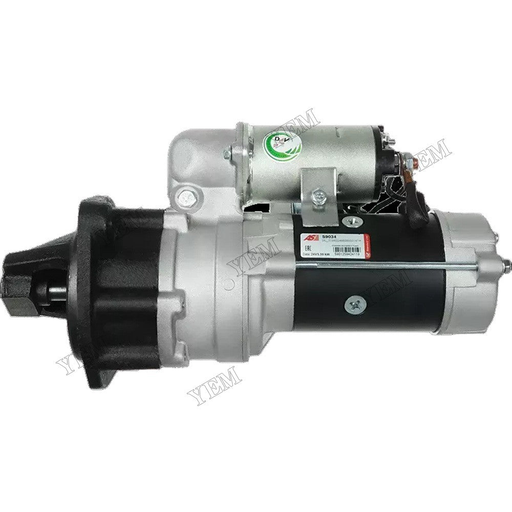 For Komatsu Engine 6D95L S6D95L-1 6D95L-1 Excavator PC100-3 PC120-3 PC150LC-3 PW100-3 Motor Grader GD511A-1 24V 11T Starter Motor 600-813-3320 For Komatsu
