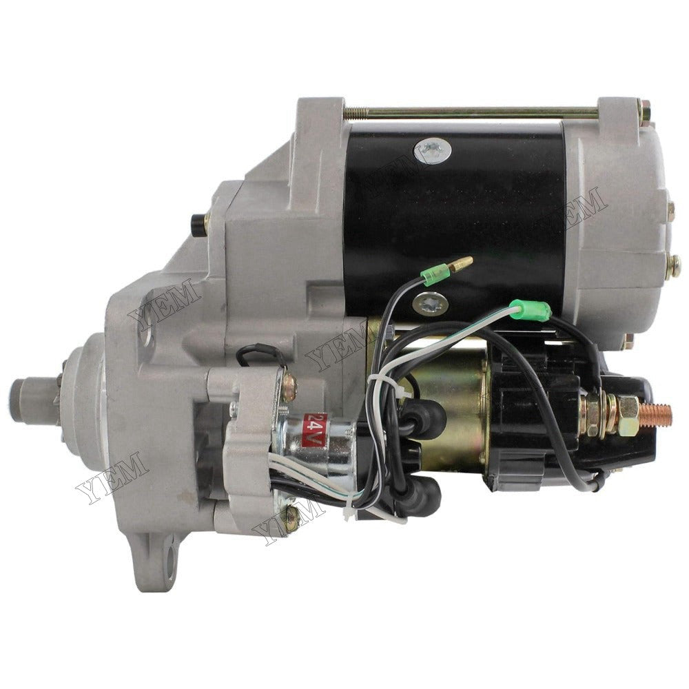 For Isuzu Engine 6BG1T Hitachi LX110-7 Starter Motor 1811004013 For Isuzu