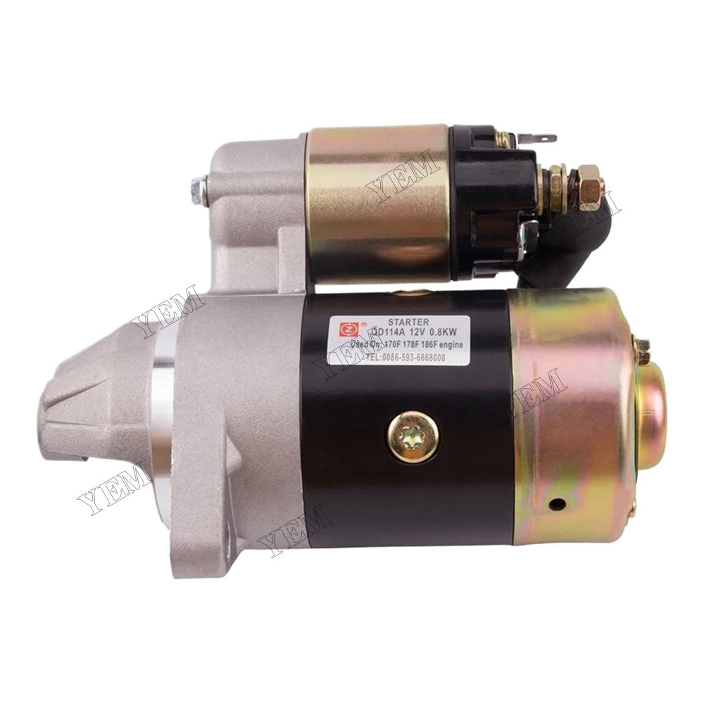 For Kipor KDE6700TA3 KDE6500T KDE6700TA Generator Starter Motor QD114A For Kipor