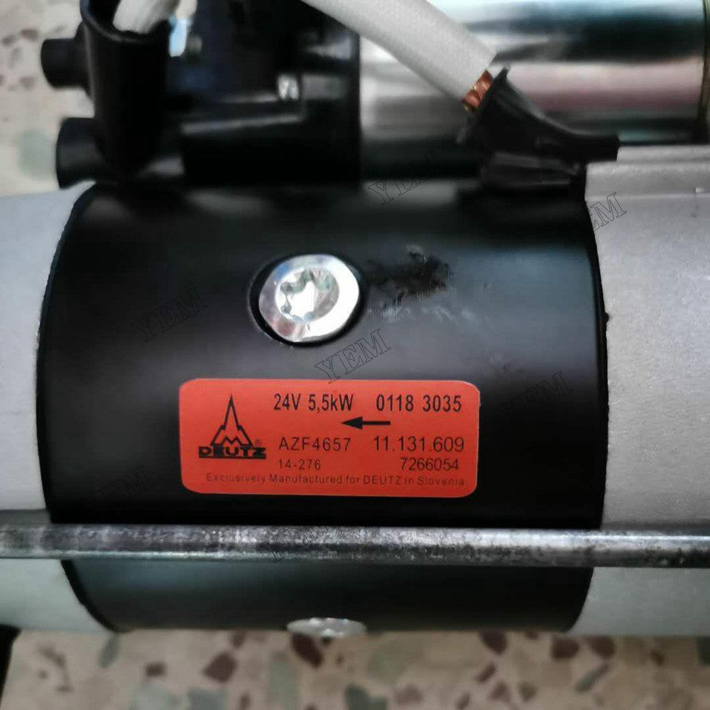 For Deutz Engine TCD2015 BFM1015 Starter 01183035 For Deutz