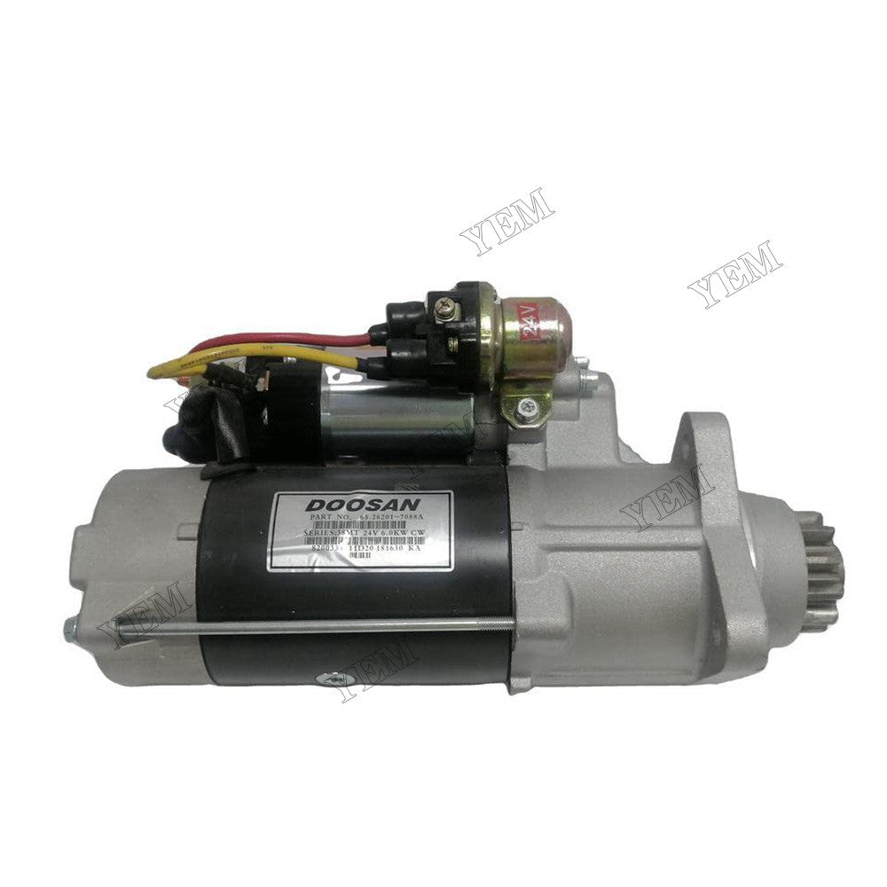 Excavator DH225-9 DH300-7 Starter Motor 65.26201-7088 for Doosan
