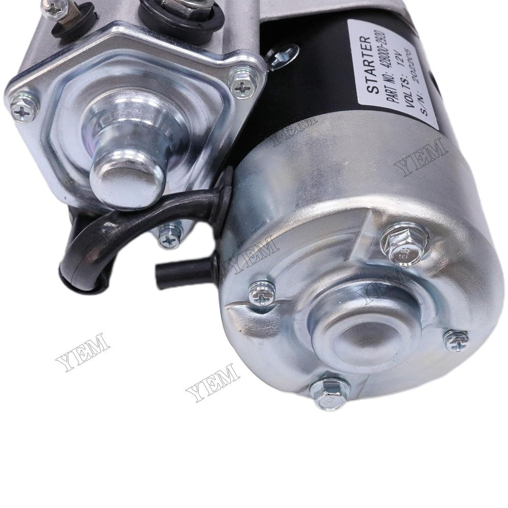 For Denso Cummins QSB 4.5 and 6.7 Tier III Engine JLG Telehandler G10-55A G12-55A Starter 428000-2920 3971615 70020352 For Cummins