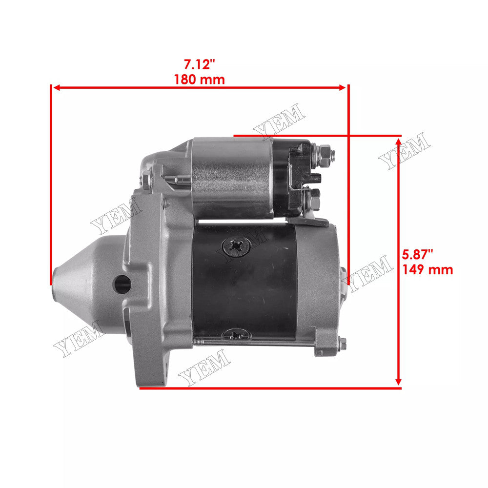 For John Deere Tractor 320 325 345 335 GT242 GT262 GT275 LX172 LX173 LX176 Starter Motor AM108615